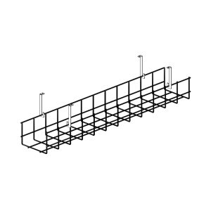Лоток сетчатый узкий на стол 160 см 140x13x8.4