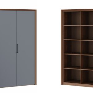Шкаф для бумаг закрытый 105x50x185.5