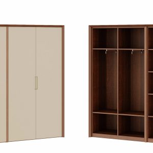 Шкаф с гардеробом 4 двери 210x50x185.5