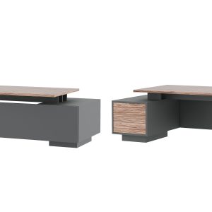 Стол письменный на опорной тумбе 230x115x75