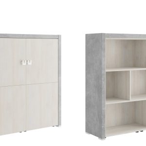 Шкаф средний 131x45x137
