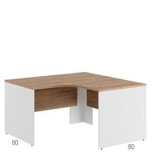 Стол эргономичный левый 140x140x75