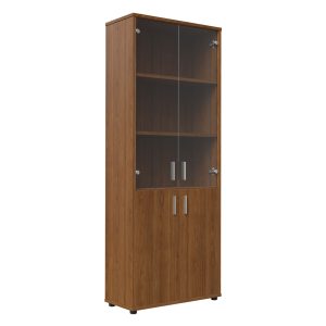 Шкаф для бумаг со стеклом 77.6x36x199.4
