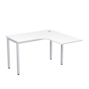 белый/алюминий матовый