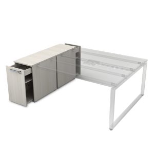 9ТП.012.2 Тумба с выкатной секцией 1635x450x750