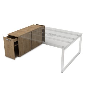 9ТП.012.2 Тумба с выкатной секцией 1635x450x750