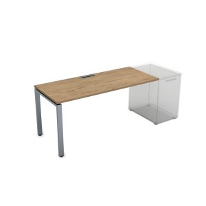 teakwood/алюминий матовый