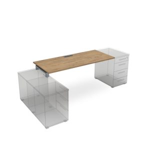 teakwood/алюминий матовый